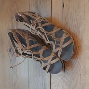 Women's Wedged Sandals size 8